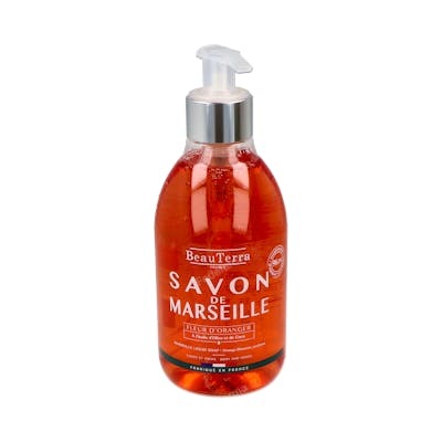 Beauterra Savon liquide Marseille Fleur d'oranger 300 ml