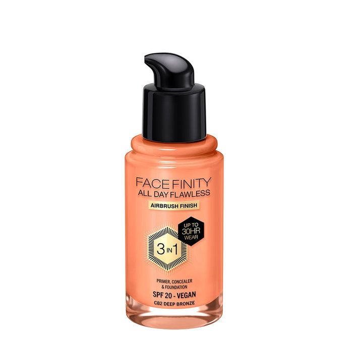 Max Factor FACEFINITY ALL DAY Flawless fond de teint 3 en 1 #82-bronze profond 30 ml