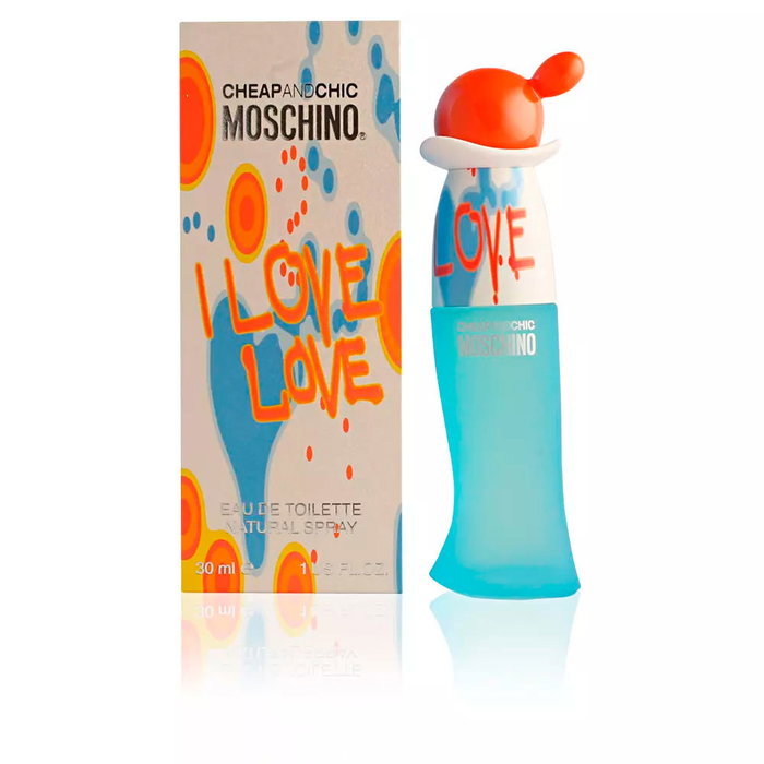 Moschino I LOVE LOVE Eau de Toilette Vaporisateur Femme 30 ml