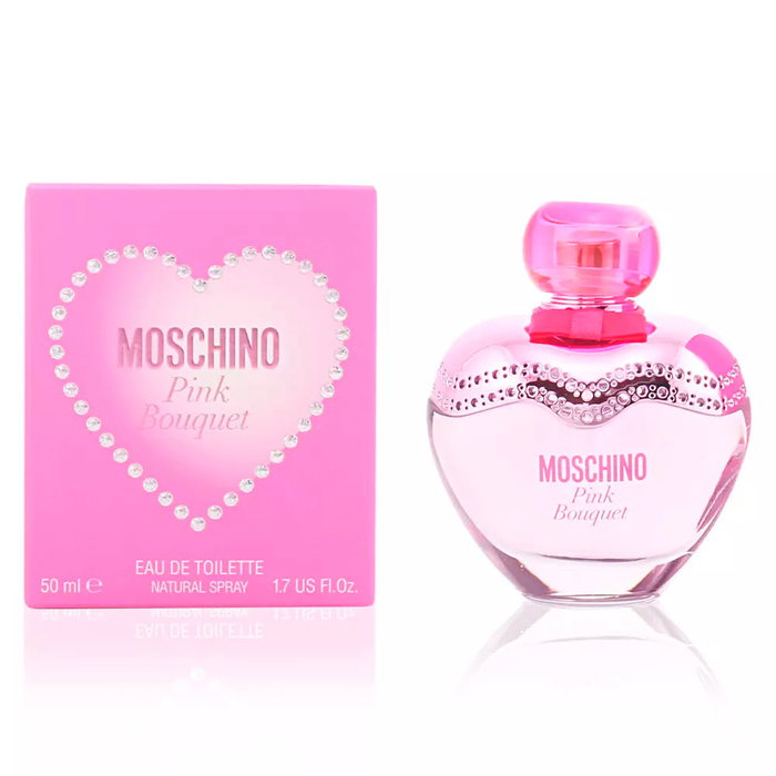 Moschino Pink Bouquet Eau de Toilette Vaporisateur 50 ml Femme Floral Fruité
