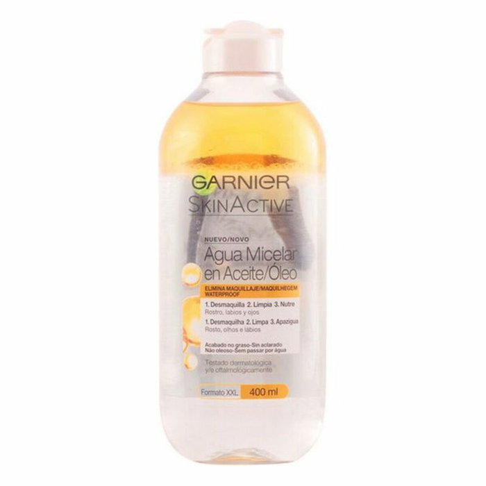 Garnier Skinactive Eau Micellaire à base d'Huile Waterproof 400 ml