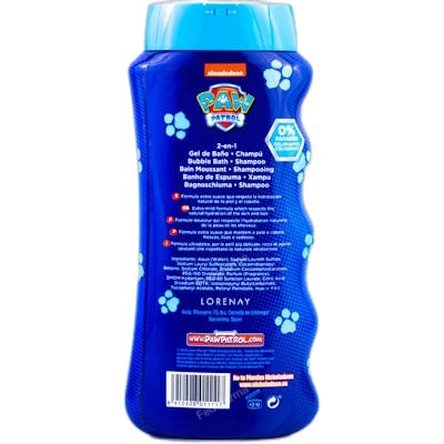 The Paw Patrol Gel et shampooing 2en1 Patrulla Canina 475 ml The Paw Patrol Gel et shampooing 2en1 Patrulla Canina 475 ml