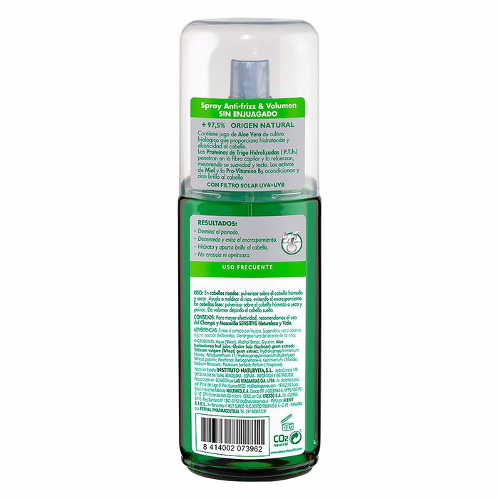 Natur Vital Hair Control Spray Coiffant et Anti-frisottis 200 ml