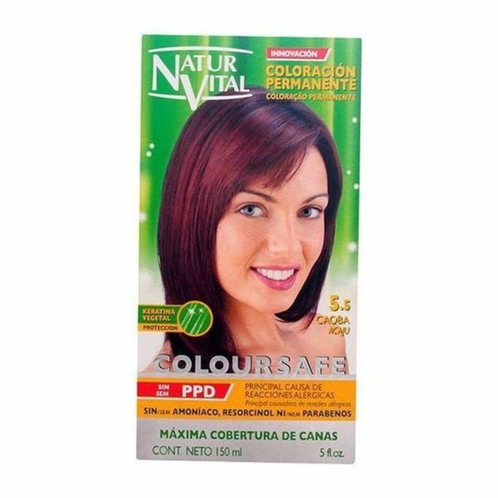 Natur Vital COLOURSAFE Tinte Permanente 5.5-Caoba