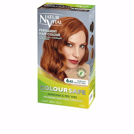 Natur Vital ColourSafe Coloration Permanente Sans Ammoniaque #6.43 Noisette 150ml