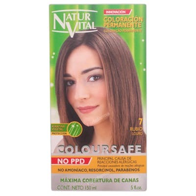 Natur Vital COLOURSAFE Coloration Permanente 7 Rubio