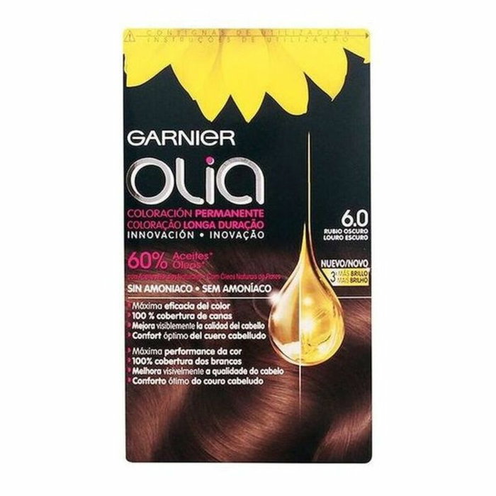 Garnier Olia Coloration Permanente 6.0-rubio oscuro Garnier Olia Coloration Permanente 6.0-rubio oscuro