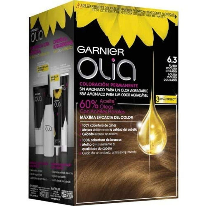 Garnier Olia Coloration Permanente 6.3-rubio oscuro dorado