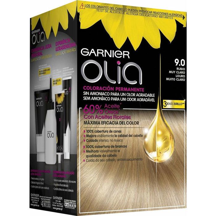 Garnier Olia Coloration Permanente 9.0-rubio muy claro