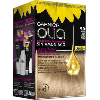 Garnier Olia Coloration Permanente 9.0-rubio muy claro