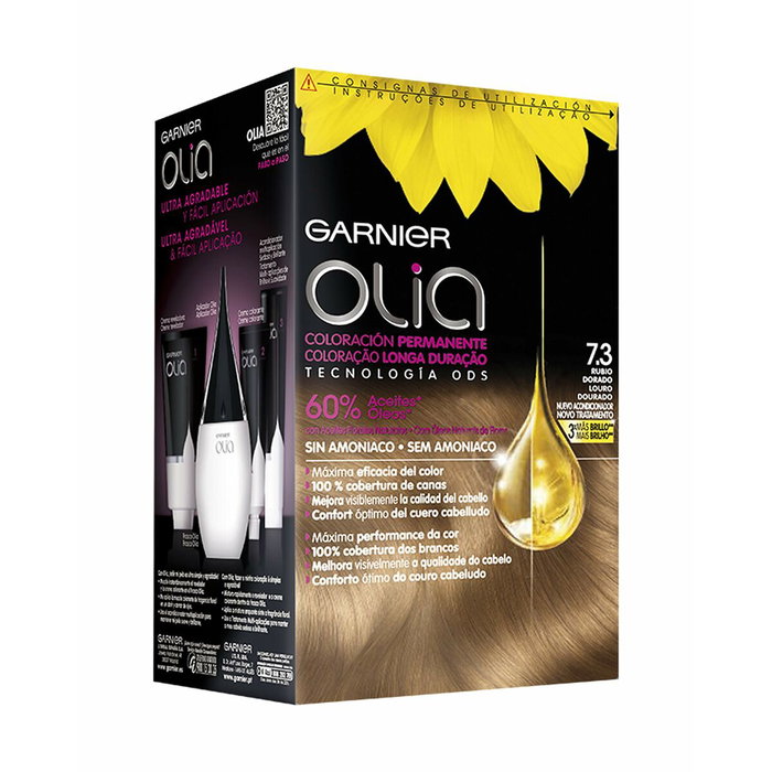 Garnier Olia Coloration Permanente 7,3-golden dark blonde Garnier Olia Coloration Permanente 7,3-golden dark blonde