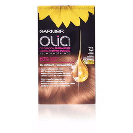 Garnier Olia Coloration Permanente Sans Ammoniaque Teinte 5.0 Brun Clair - Coloration Cheveux Durable, Cheveux Blancs Couverts, Huiles Florales - 1 unité