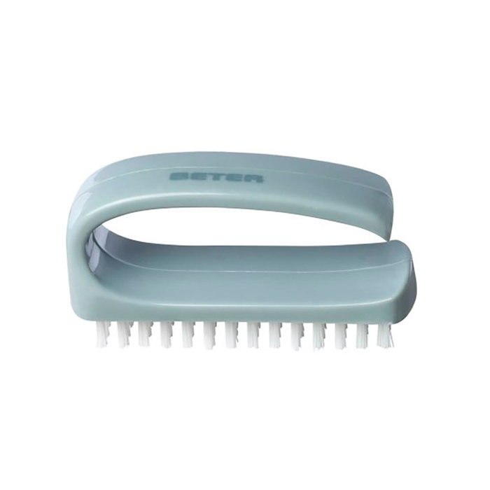Beter Brosse à ongles double en nylon gris