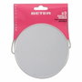 Beter Miroir métallique double avec grossissement x3 et support rabattable