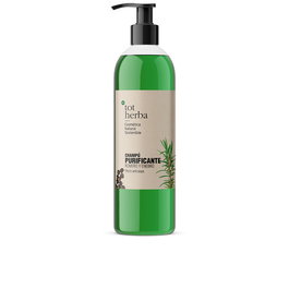 Tot Herba Shampoing Purifiant Romarin et Genévrier - Antipelliculaire, Cheveux Propres et Sains - 500 ml