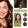 Naturtint Coloration Sans Ammoniaque #5N Brun Clair 170 ml - Cheveux Sains et Brillants, Couverture Cheveux Gris