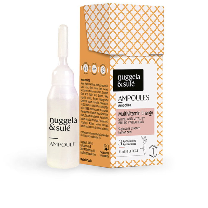 Nuggela & Sulé Ampoules Multivitaminées Énergisantes 10 ml