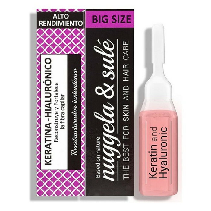 Nuggela & Sulé Ampoules Kératine-Hyaluronique 10ml