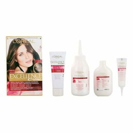 Teinture permanente L'Oreal Make Up Excellence Nº 6 Rubio Oscuro Nº 6-Rubio Oscuro 192 ml