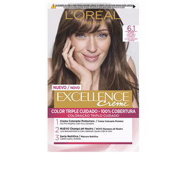 L'Oréal Paris EXCELLENCE Teinture Crème #6.1 Blond Cendré Foncé 192 ml