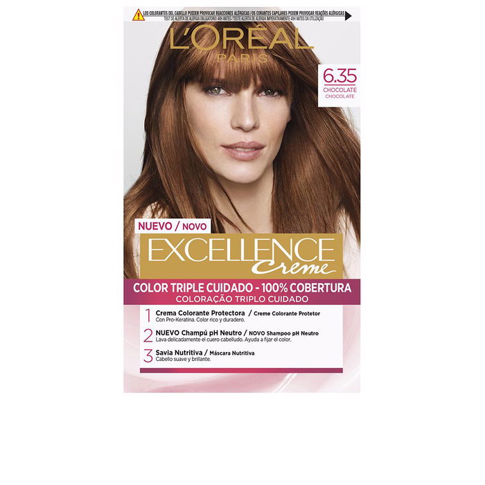 L'Oréal Paris Crème EXCELLENCE #6.35-chocolat 192 ml L'Oréal Paris Crème EXCELLENCE #6.35-chocolat 192 ml