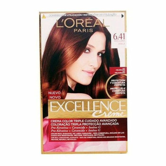 L'Oréal Paris EXCELLENCE Crème colorante 6.41-noisette