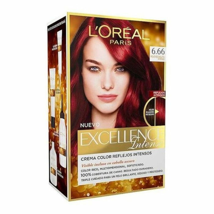 L'Oréal Paris Excellence Intense 6.66 Rouge Écarlate Intense L'Oréal Paris Excellence Intense 6.66 Rouge Écarlate Intense