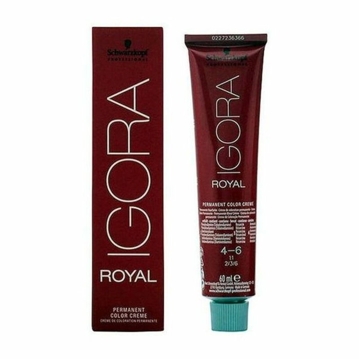 Schwarzkopf IGORA ROYAL 4-6 permanent color creme 60 ml Schwarzkopf IGORA ROYAL 4-6 permanent color creme 60 ml