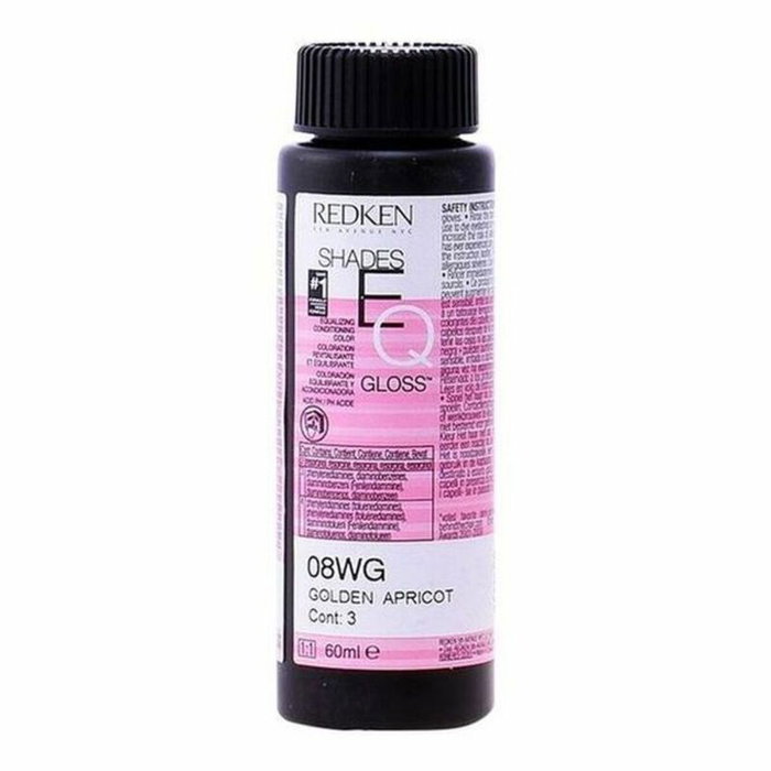 Redken Shades EQ 08WG golden apricot (Lot de 3 x 60 ml)