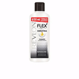 Revlon Mass Market Shampooing Réparateur Flex Kératine Cheveux Secs et Manquant de Volume 650 ml