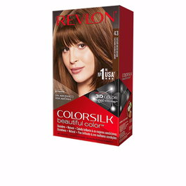 Revlon COLORSILK Teinture Cheveux 43 Castaño Medio Dorado 1 unité