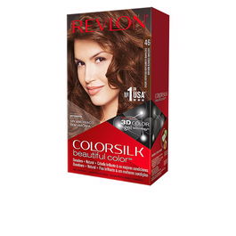 Revlon Mass Market COLORSILK teinture #46 Castaño Cobrizo Dorado 1 Unité - Coloration sans ammoniaque pour tous types de cheveux