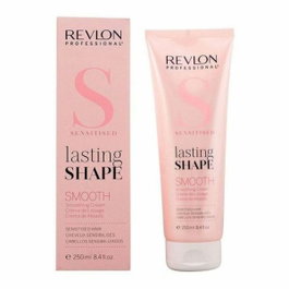 Revlon Professional Lasting Shape Smooth - Crème lissante et neutralisante pour cheveux sensibles, bouclés ou ondulés - Alisage longue durée, texture crémeuse - Flacon 250 ml
