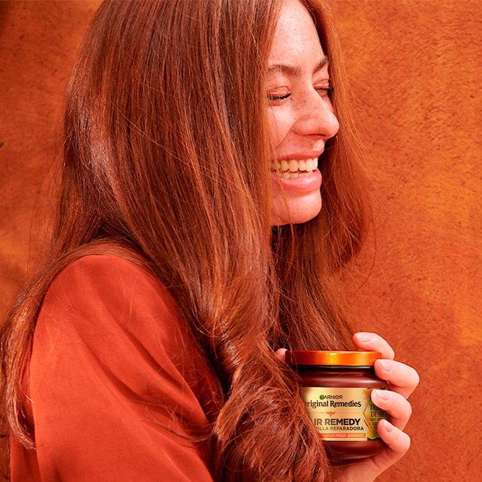 Garnier Masque Trésors de Miel réparateur pour cheveux fragilisés et cassants 300 ml