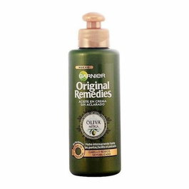 Garnier Crème Mythique Sans Rinçage à l'Huile d'Olive pour Cheveux Secs et Abîmés - 200 ml