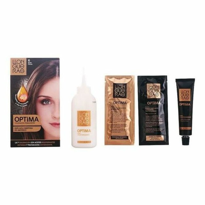 Llongueras OPTIMA Teinture capillaire 6-deep blond, 1 unité