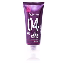 Salerm Wet Gel Rock Gel Coiffant Effet Mouillé Extra Fort 200 ml