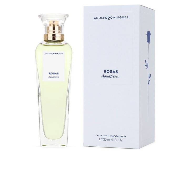 Adolfo Dominguez Agua Fresca de Rosas Eau de Toilette Vaporisateur 120 ml