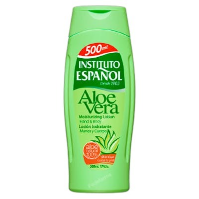 Instituto Español Aloe Vera Lait Hydratant Mains et Corps 500 ml Instituto Español Aloe Vera Lait Hydratant Mains et Corps 500 ml