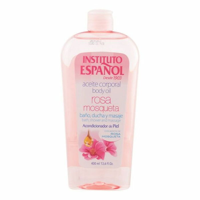 Instituto Español Huile Corps Rose Musquée 400 ml Instituto Español Huile Corps Rose Musquée 400 ml