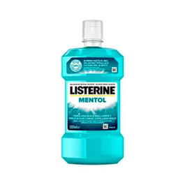 LISTERINE Bain de Bouche Antiseptique Menthol 500 ml Bleu