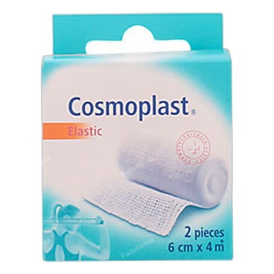 Cosmoplast Bandage élastique 6x4 cm, 2 unités