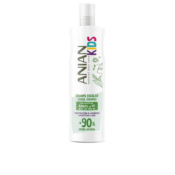 Anian Shampoing Anti-Poux à l'Huile d'Arbre à Thé, Camomille et Aloe Vera - Protection Efficace - 400 ml Anian Shampoing Anti-Poux à l'Huile d'Arbre à Thé, Camomille et Aloe Vera - Protection Efficace - 400 ml
