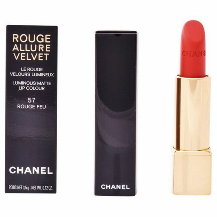 Chanel ROUGE ALLURE VELVET #57-rouge feu