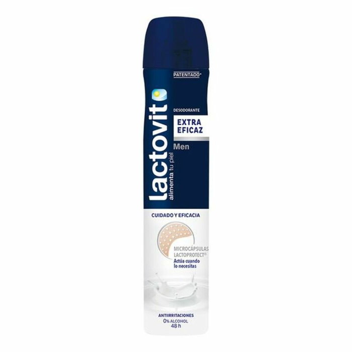 Lactovit Déodorant Spray Hombre Extra Efficace 48h 200 ml