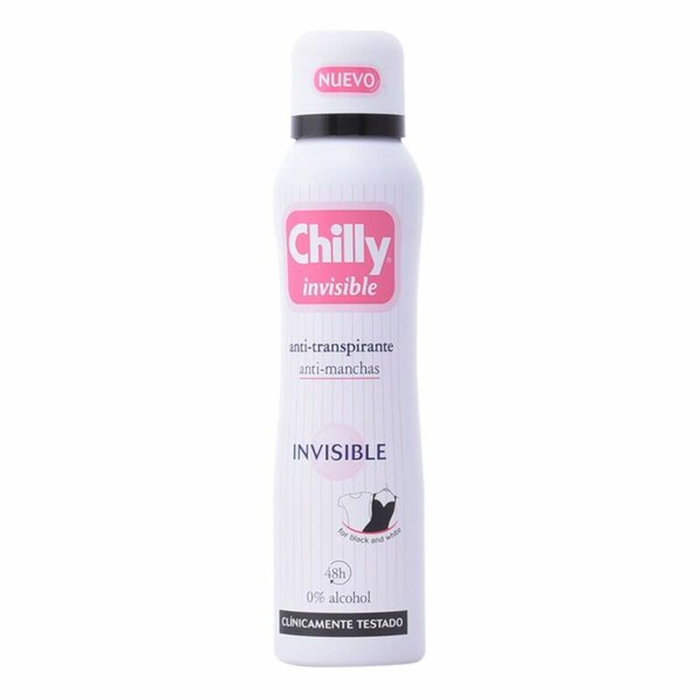 Chilly INVISIBLE déodorant vaporisateur 150 ml Chilly INVISIBLE déodorant vaporisateur 150 ml