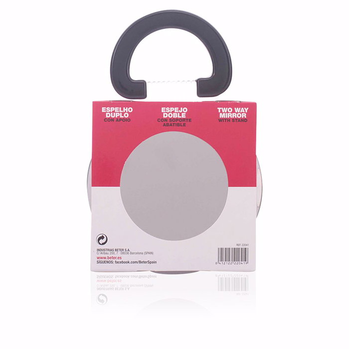 Beter Miroir double avec support rabattable 12,5 cm