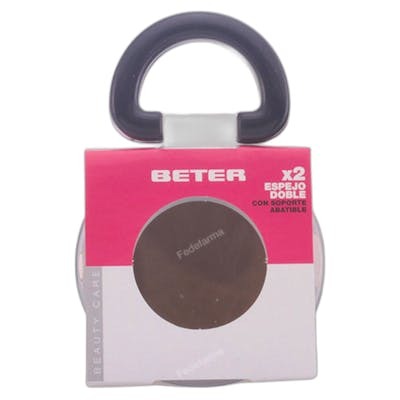 Beter Miroir double avec support pliant 9 cm Beter Miroir double avec support pliant 9 cm