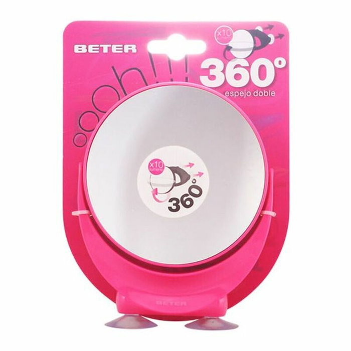 Beter Miroir OHH ! 360º avec grossissement 10x et ventouses