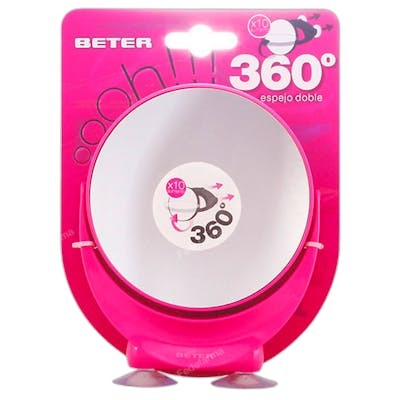 Beter Miroir OHH ! 360º avec grossissement 10x et ventouses